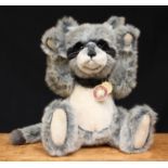 Charlie Bears CB093845 Reggie the Racoon/teddy bear, from the 2009 Charlie Bears Plush Collection,