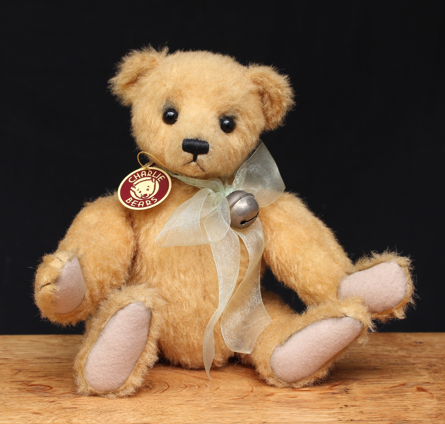 Charlie Bears CB094071 Jay teddy bear, from the 2009 Charlie Bears Plush Collection, designed by