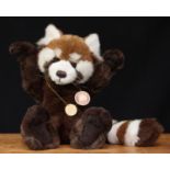 Charlie Bears CB083855 Ronnie the Red Panda/teddy bear, from the 2008 Charlie Bears Plush