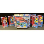 Thunderbirds - talking action figures, set five, Alan, Virgil, Scott, Brains, The Hood; Tracy Island