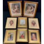 G Baxter, a set of four, Chimney Sweep, Red Riding Hood, St Pauls, etc; other engravings, Henry VI