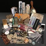 Parker pens; other pens, ladies evening bags and purses; fashion jewellery, etc