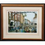 Stuart J C Avery, by and after, The Royal Ashbourne Shrovetide Football 1987, signed in pencil,