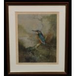 Gordon Benningfield, by and after, Kingfisher, signed in pencil to the margin, limited edition