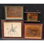 Pictures and Prints - Victorian and Edwardian equestrian and hunting engraving and oleographs (4)