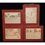 After Vincent Haddesley, a set of four equestrian prints, signed in pencil to the margin, 20cm x