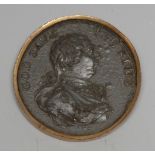A George III base metal medal, after Wyon, commemorating the Grand National Jubilee of the reign