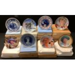 Collector's Plates - Franklin Mint, Bradford Exchange, Royal Albert, Danbury Mint, mostlt boxed with