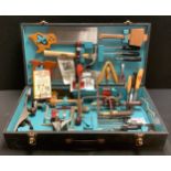 A 1960s Stanley Tools "Craftsman" tool kit, in original fitted case with paperwork, mostly complete;