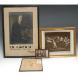 Music - David de Groot (1880 - 1933) - a promotional photograph, De Groot, Celebrated Violinist,