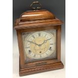 An Elliott clock, brass mounted mahogany case, 33cm high, boxed