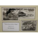 Eric Kincaid Tales from a River Bank, Pippin Vol.135 signed, watercolour illustrations, 10.5cm x