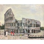 Richard Beer (1928 - 2017) The Colosseum, Rome signed, oil on canvas, 101cm x 126cm
