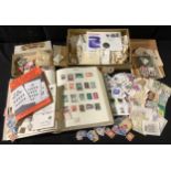 Stamps - general stamps and stamp material, album, loose, on cover, etc