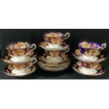 A Royal Albert Heirloom pattern tea set for six, comprising cups, saucers and tea plates