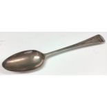A George III silver Old English pattern table spoon, George Smith & William Fearn, London 1789