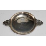 A Victorian silver whisky quaich, George Maudsley Jackson, London 1896