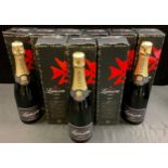 Champagne - a bottle of Lanson Black Label Champagne, boxed; 11 others (12)