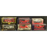 Toys & Juvenalia - Collezione Ferrari models, boxed; other models including Majorette, Maisto and