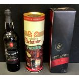 Alcohol - Remy Martin Fine Champagne Cognac, 700ml, 40% vol, boxed; Christmas Pudding Ale, 500ml,