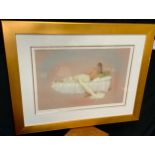 Kay Boyce, Fl 2001, Reflection, offset Lithograph, signed, 182/500, Published Solomon & Whitehead