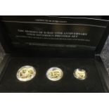 The Heroes of D Day 75th Anniversary gold sovereign prestige set, sovereign, half sovereign, quarter