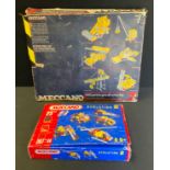 Meccano - sets no 7 and Evolution 2, both boxed