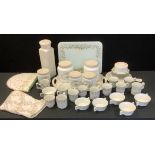 Johnsons Eternal Beau tea ware; storage vases; teacups; etc