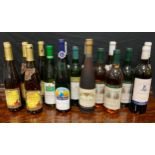 Wine and Spirits; A Selection of 17 bottles of White Wine, 1970's and 1990's, Moscatel de