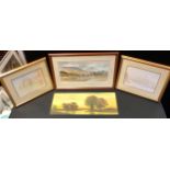 Decorative Pictures and Prints - Maurice Smith, oil; J Beddows, Last Snow Whenside, coloured