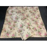 A pair of Sanderson vintage curtains, Avelon, 345.5cm width x 162.5cm length