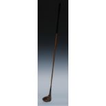 Golf -New Zealand History - an early 20th century golf club, marked to the sole Kia Ora, inscribed