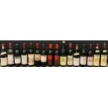 Wines and Spirits; Hardy's Shiraz Cabernet, Chianti, Rioja, Spanish, Australian, Bulgarian red