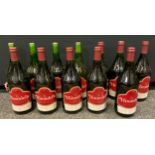 Wines and Spirits; twelve 100cl bottles of 'Hirondelle' Italian Red Wine, (12).