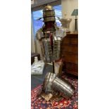 Reproduction Roman soldiers Lorica segmentata Armour and helmets. (2)