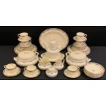 A Royal Doulton 'Albany pattern' or 'Romance Collection - Juliet' dinner and tea service for