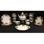 A Royal Albert Old Country Roses tea service, for six, comprising cups, saucers, side plates,