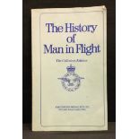 A John Pinches The History of Man in Flight limited edition rose gold plated sterling silver token