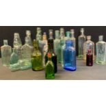 Advertising bottles - 19th century and later inc Fox & Co, F Randall & Sons, J J Clayton, Wheatley &