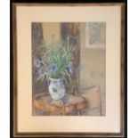 Mary Beresford Williams Still Life monogrammed to verso, pastel, 41.5cm x 33cm