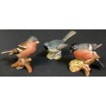 A Beswick model of a Chaffinch; others, Bullfinch, Grey Wagtail (3)