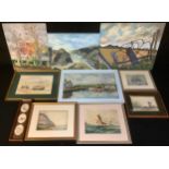 Pictures and Prints - a collection of oils, watercolours and pastels