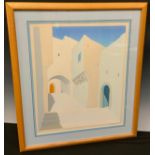 Ricardo Wolfson (Argentinian bn. 1950), by and after, 'La Kasbah', signed and titled, in pencil to