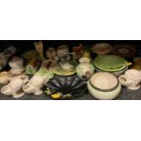 Decorative ceramics and kitchen ware - Royal Winton Primrose pattern salad bowl; Aynsley; cottage