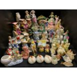 Decorative ceramics - English and continental figures; Toby jugs, Royal Doulton, Ridgeway Pottery,
