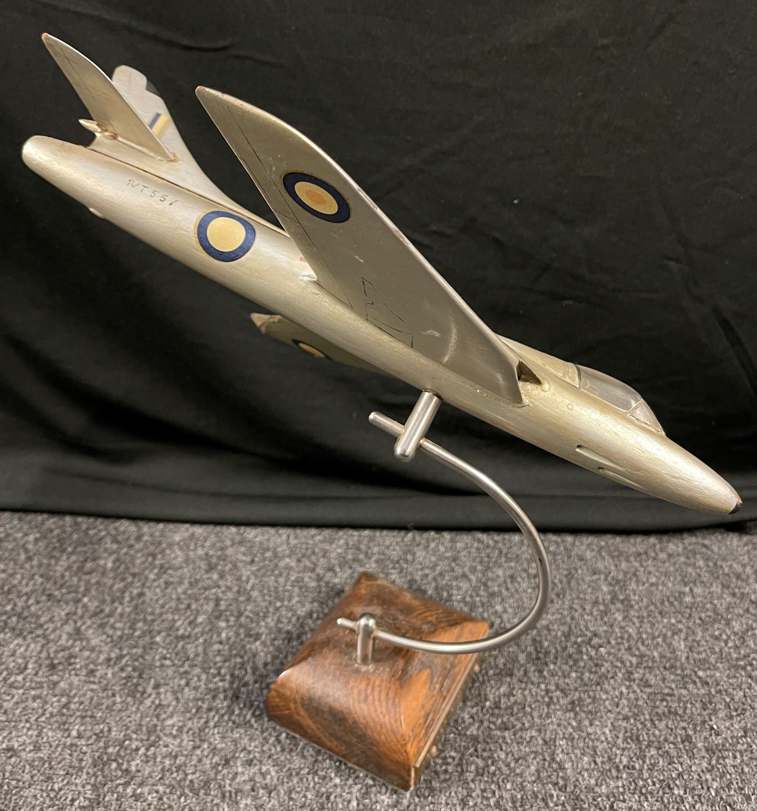 WW2 / Post War Trench Art style brass and alloy model aircraft to include Bristol Blenheim; Boeing - Image 5 of 6