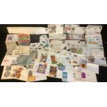 Stamps - small box of QEII covers, GB & Commonwealth, plus many presentation packs, etc