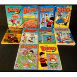 Children's Annuals - a Beano annual 1985, another Dandy 1985; others similar ; qty