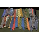 Textiles - assorted gentlemen's ties, aviation related, including Concorde, Aerospace, companies,