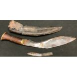 An Indian/Nepalese Gurkha kukri